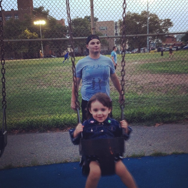 Leah says "I have two Daddies!" "Really, who is your other Daddy?" "Jay!!" @jdotbrat @manayunkmom