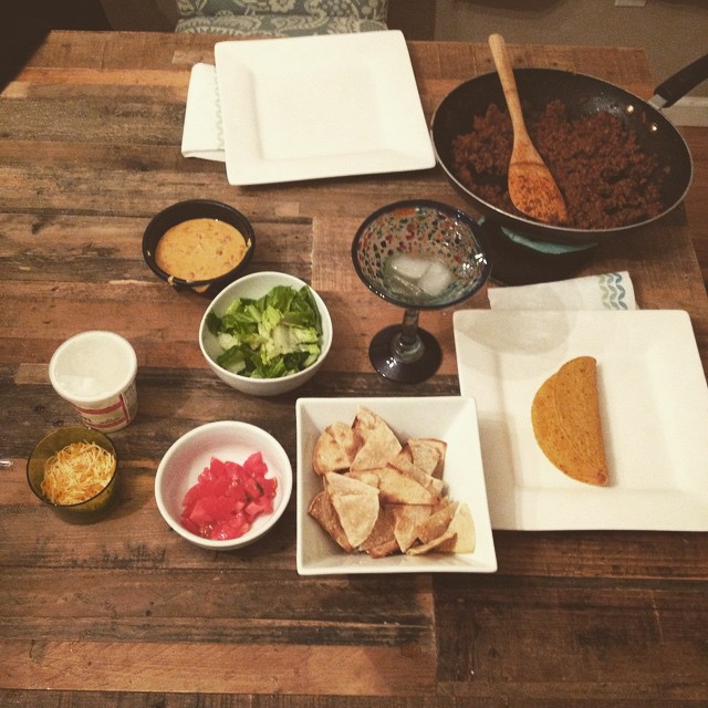 Taco time! #tacowednesday #tacos #dinner